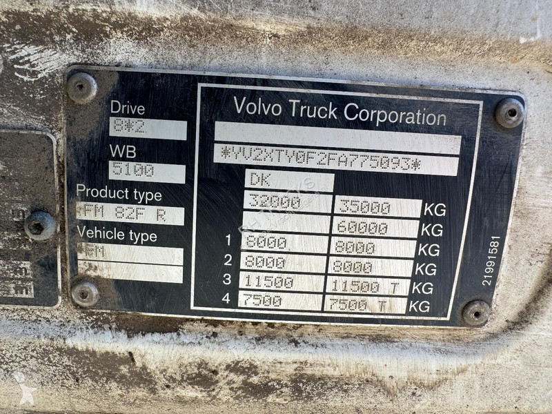 شاحنة Volvo 460 8X2 EURO 6 + 24.000 LITERS TANK...