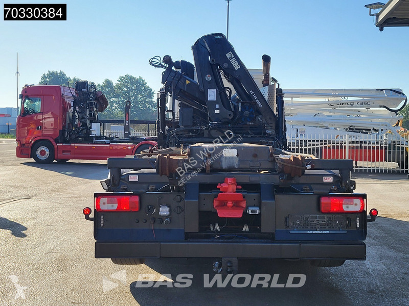 شاحنة DAF 460 8X2 HIAB 144 B-3 HIDUO Crane kran...