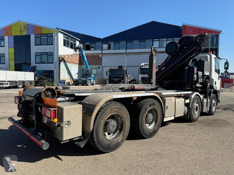 شاحنة DAF 400 8X4 EURO 6 + HIAB X-HIDUO 256EP-4...