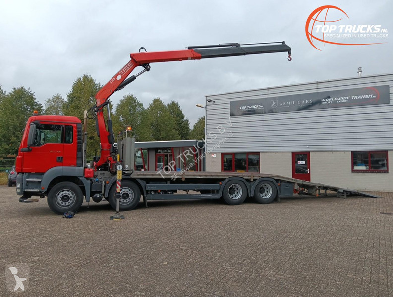 شاحنة MAN 35.360 8x2 - Fassi 16TM Crane,...