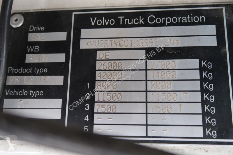 Camion Volvo Nice truck! Smart Tacho 2