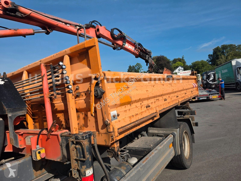 Camion Mercedes 1218 / Kipper+Kran / load...