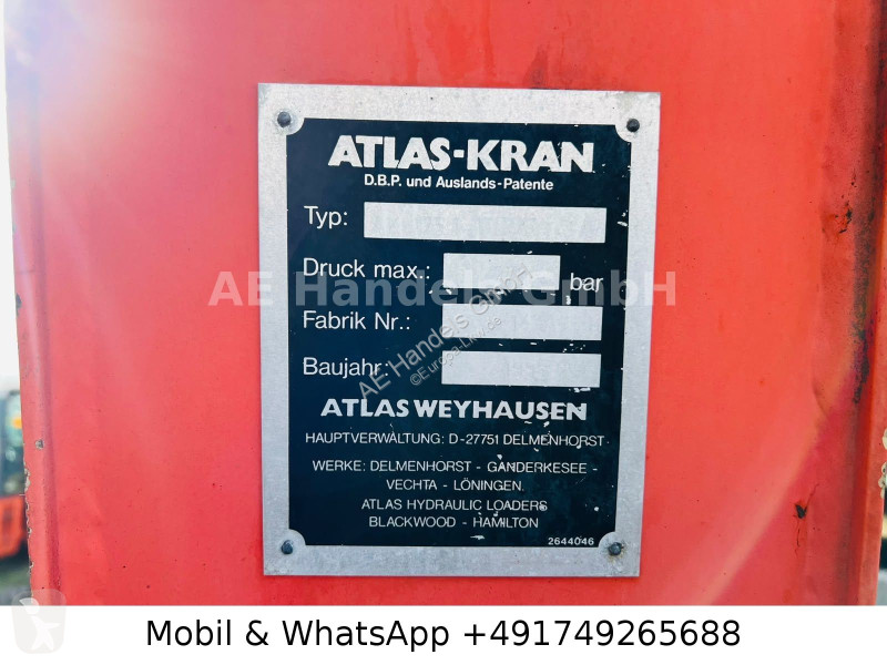 Грузовик MAN F2000 BB Atlas Kran 125.1...