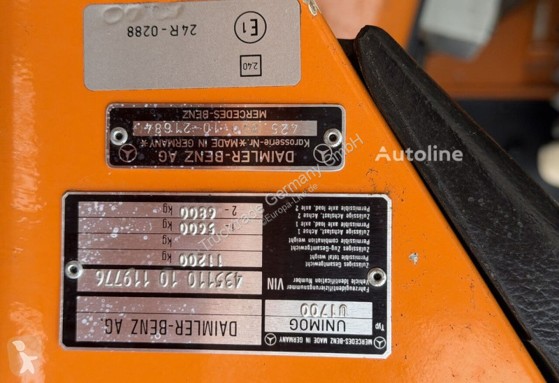 Camión Mercedes 602 U 1700