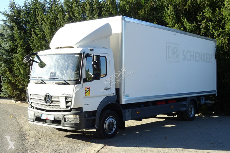 Camion Mercedes 1221 Euro 6 kontener 18 palet...