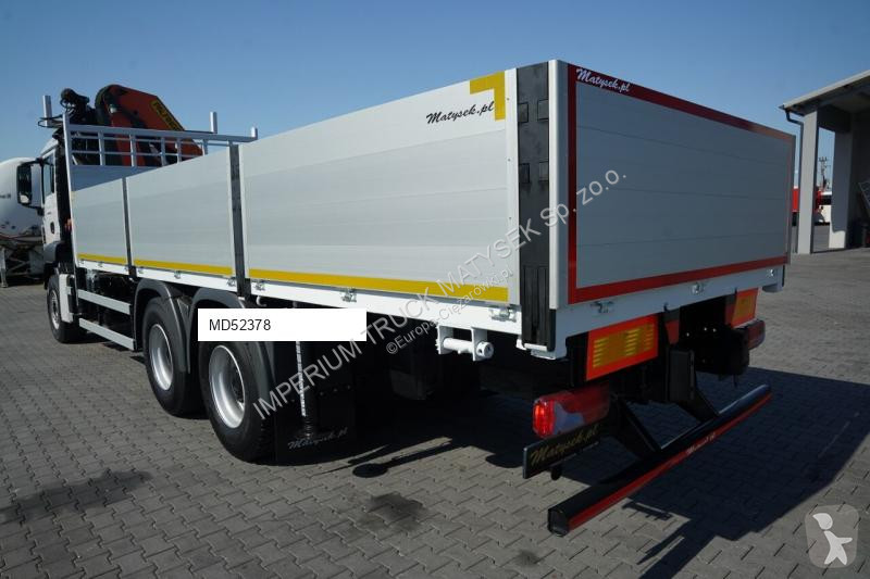 Kamion MAN TGS 26.360 / 6x4 / SKRZYNIA  - 7 M /...