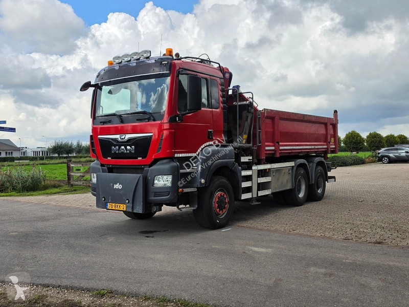 Camión MAN 420 !!6X6!! Z-CRANE TIPPER NL TRUCK...