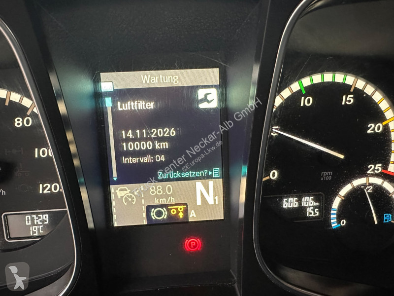 Camión Mercedes 2551 Komplettzug + WEB-Anhänger...