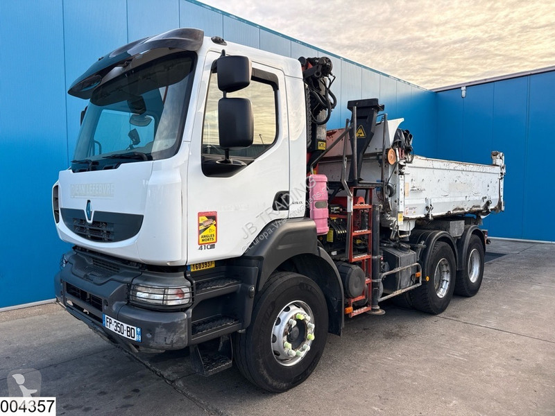 Renault 410 Dxi 6x4, Palfinger, Tri-benne,...