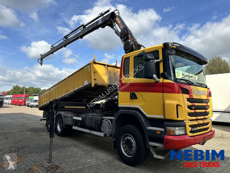 Camião Scania G420 6x4 - RETARDER - HIAB 166 E3...