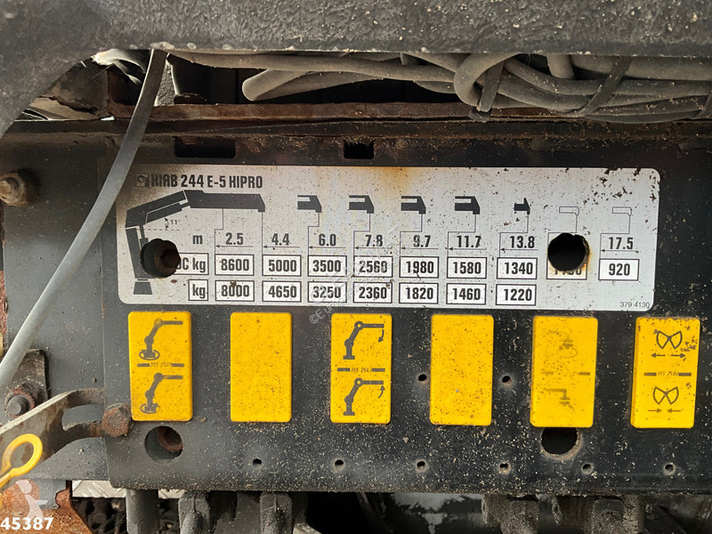 Camion Scania 490 8x4 Euro 6 Hiab 24 Tonmeter...