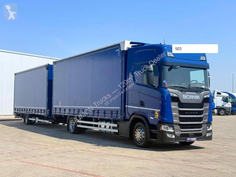 Грузовик Scania SUPER / S420 / ZESTAW TANDEM...