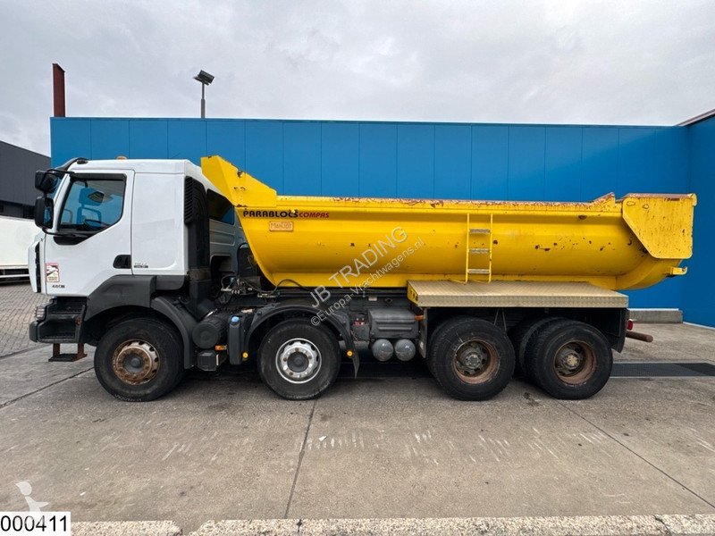 Lastbil Renault 480 Dxi 8x4, EURO 5, Steel...
