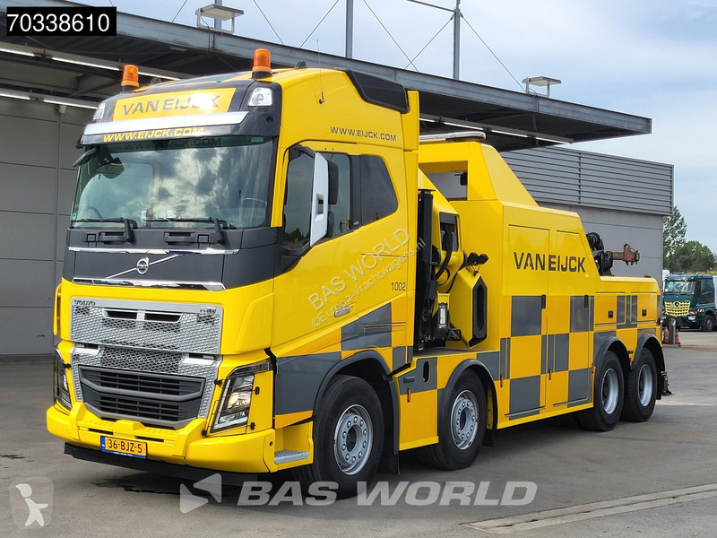 Camión Volvo 750 8X4 NL-Truck HIAB 1058 Miller...
