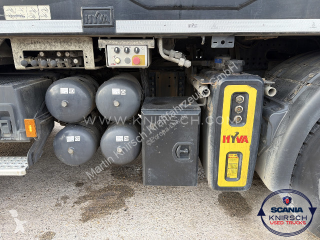 Lastbil Scania P410B6x2*4NA / HYVA Absetzkipper...