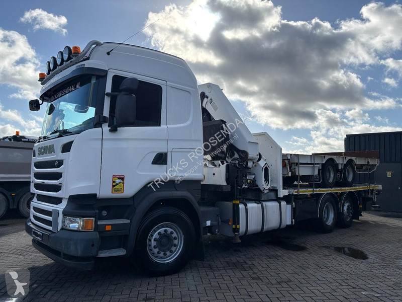 Vrachtwagen Scania R 450 + HIAB 422 E-6---6X...