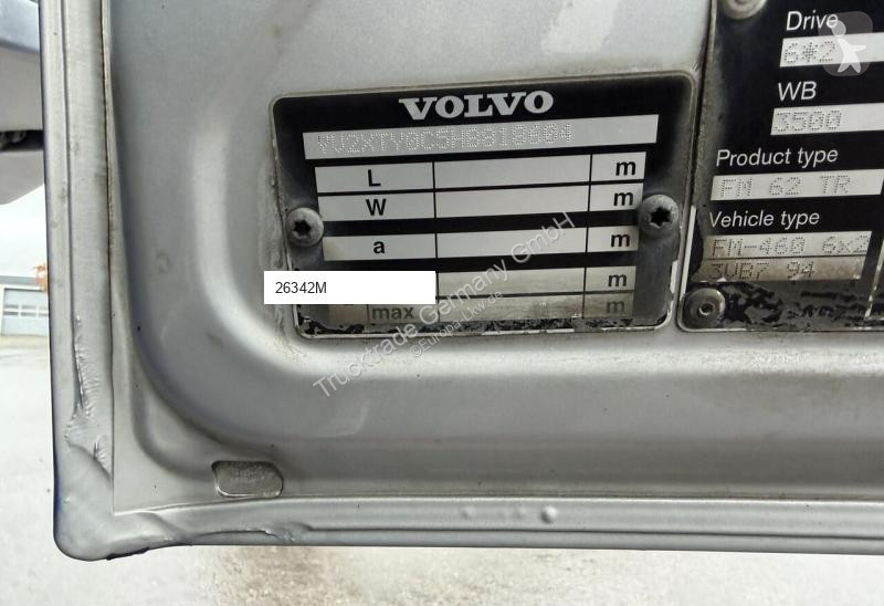 Lastbil Volvo FM-460 6x2*4 Chassis Retarder AHK...