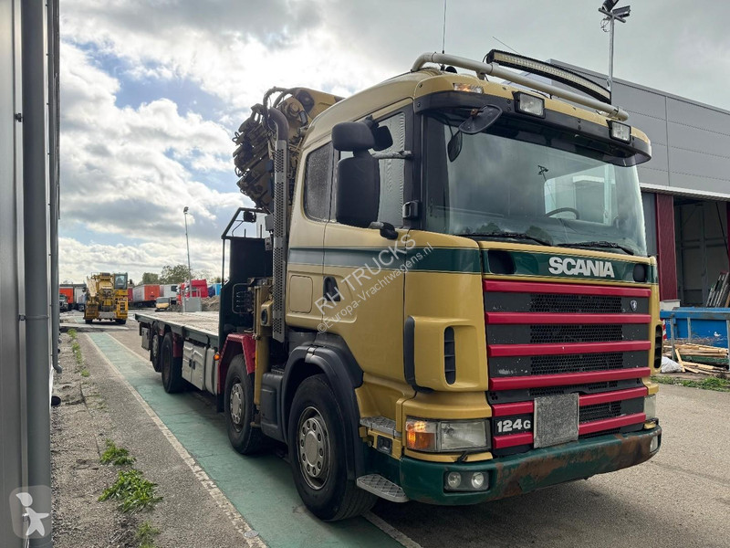 Kamion Scania G 8X2 + HIAB 700 E-8 + REMOTE...