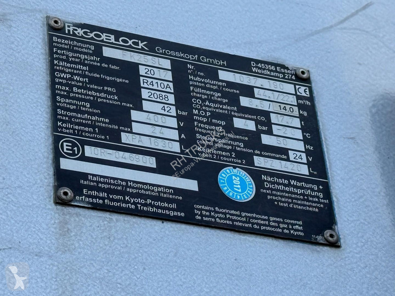 Kamion Volvo 330 6x2 EURO 6 - BOX 9,84m +...