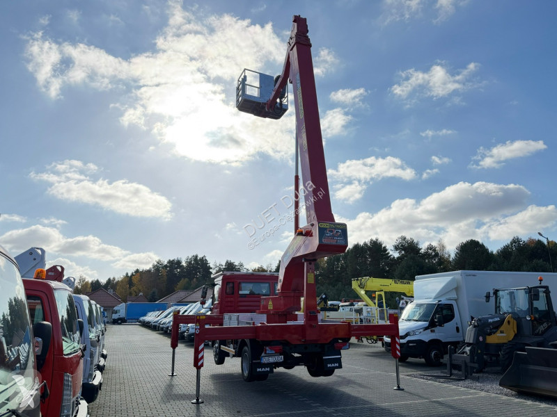 Kamion MAN TGL 8.180 Zwyżka Palfinger TKA 28 m...