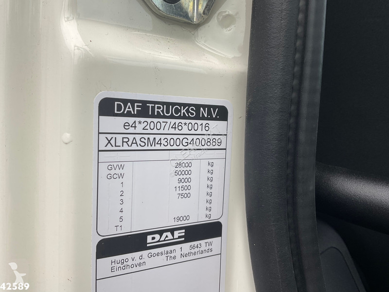 Camion DAF FAN  430 HMF 23 Tonmeter laadkraan