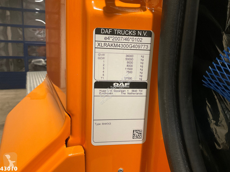Camion DAF FAQ  430 VDL 30 Ton haakarmsysteem