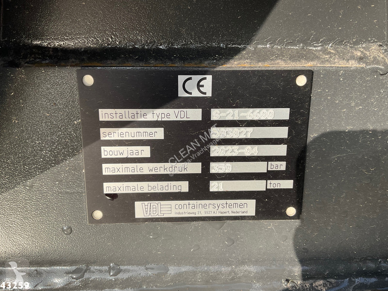 Kamion DAF FAN  430 VDL 21 Ton haakarmsysteem