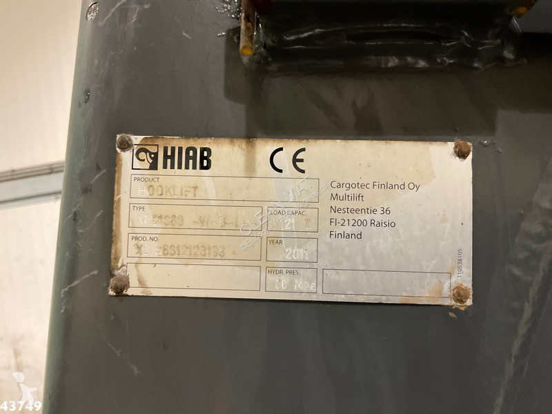 Kamion DAF FAS  440 Euro 6 Hiab 21 Ton...