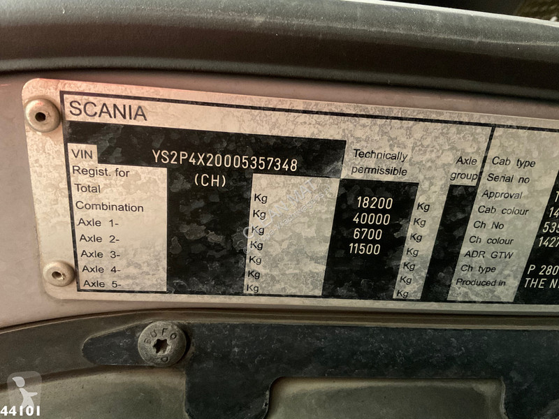 Kamion Scania 280 Euro 6 14 Ton portaalarmsysteem