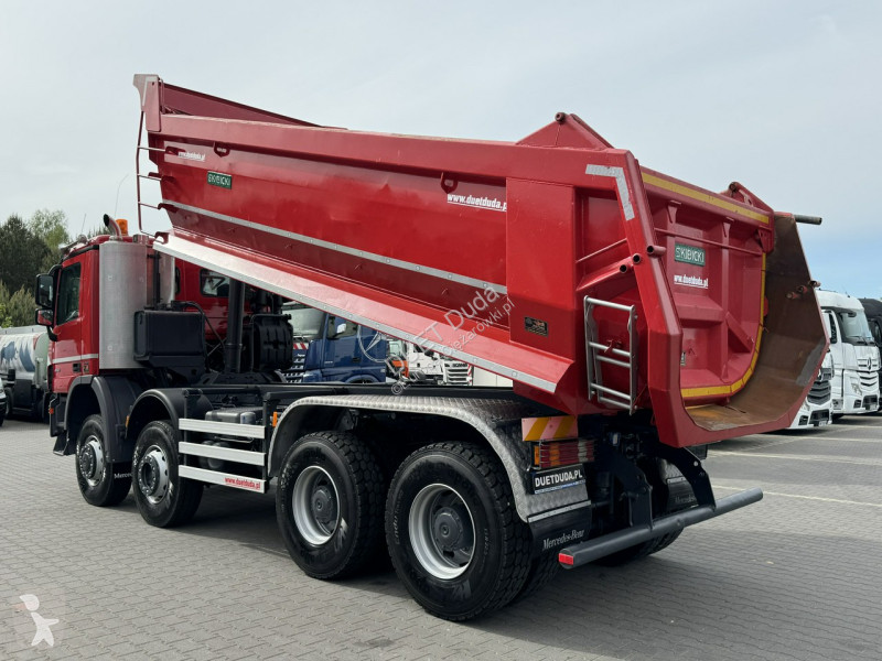 Camion Mercedes 4141 8x6 Wywrot SKIBICKI...