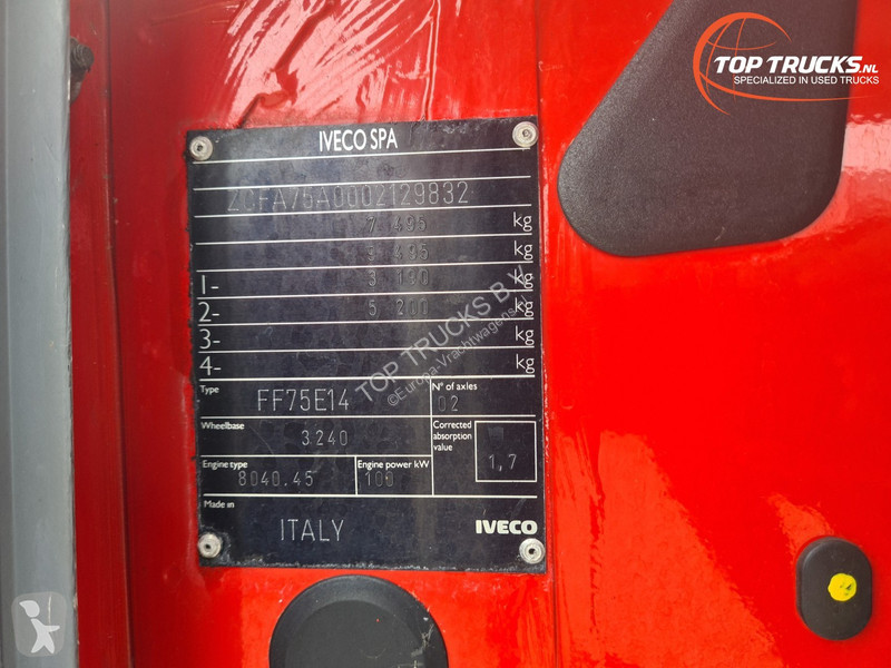 شاحنة Iveco 75E14 600 ltr watertank -...