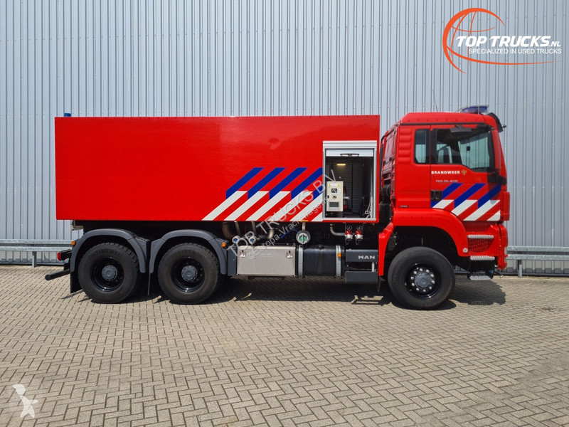 Camion MAN 26.400 6x6 - 14.000 ltr Brandweer,...
