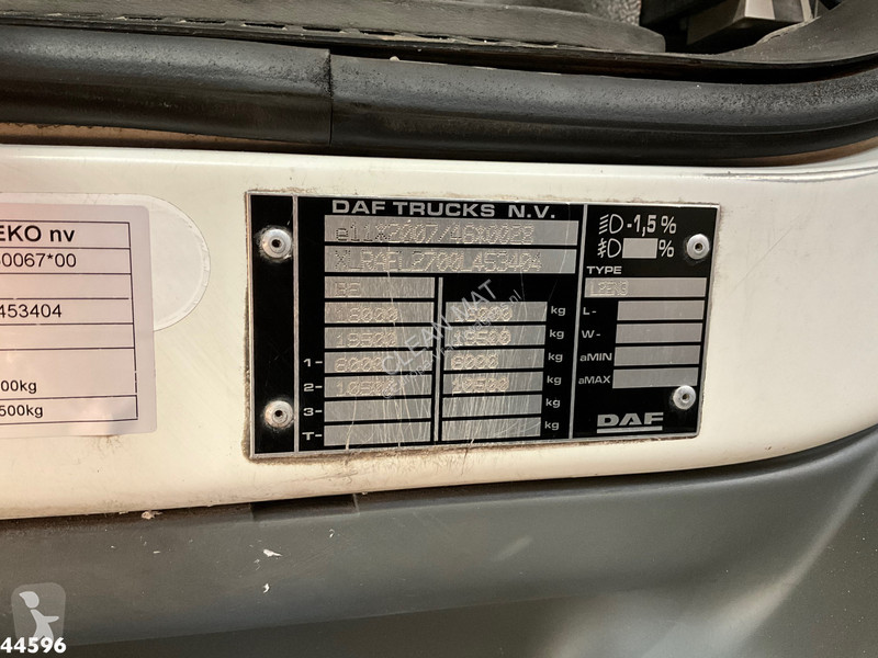Camion DAF FA  250 Euro 6 Palfinger 6,5...