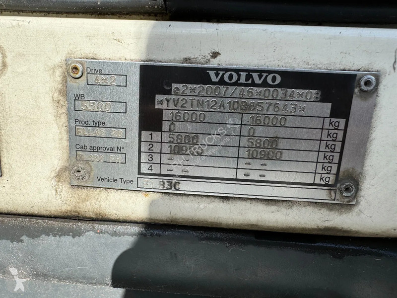 Camion Volvo FL 240 4X2 - EURO 5 CHASSIS