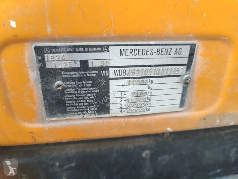 Camion Mercedes SK KIPPER / BENNE 6 ROUES