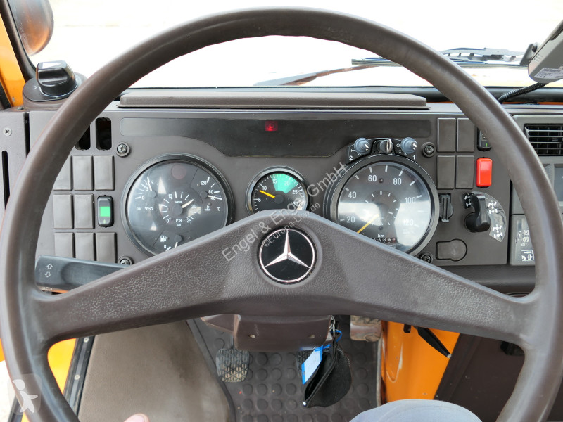 Camion Unimog U1450 Palfinger PK 105B AHK...