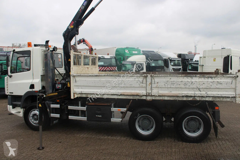 Kamion DAF Kipper 6x4 + SPRING + EURO 1 + no...