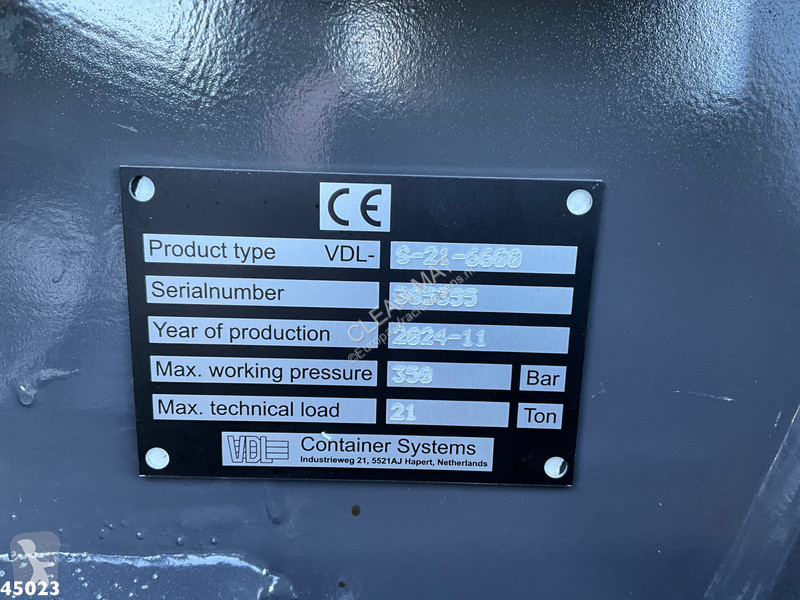 Kamion Mercedes 2643 VDL 21 Ton haakarmsysteem