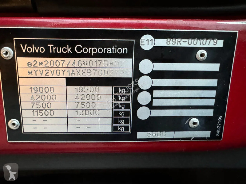 Camion Volvo 280 4X2 EURO 6 DHOLLANDIA LIFT