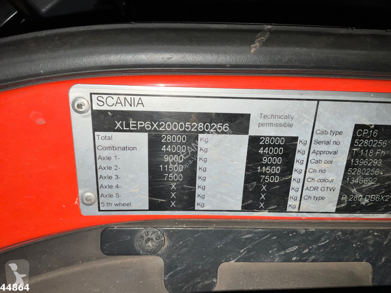 Kamion Scania 280 Chassis cabine with TO