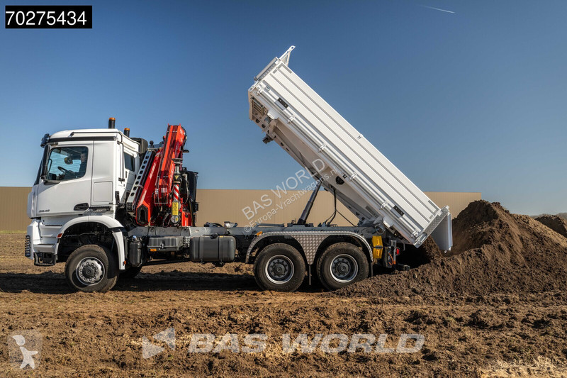 Camion Mercedes 3348 6X6 Fassi F255A.2.24...