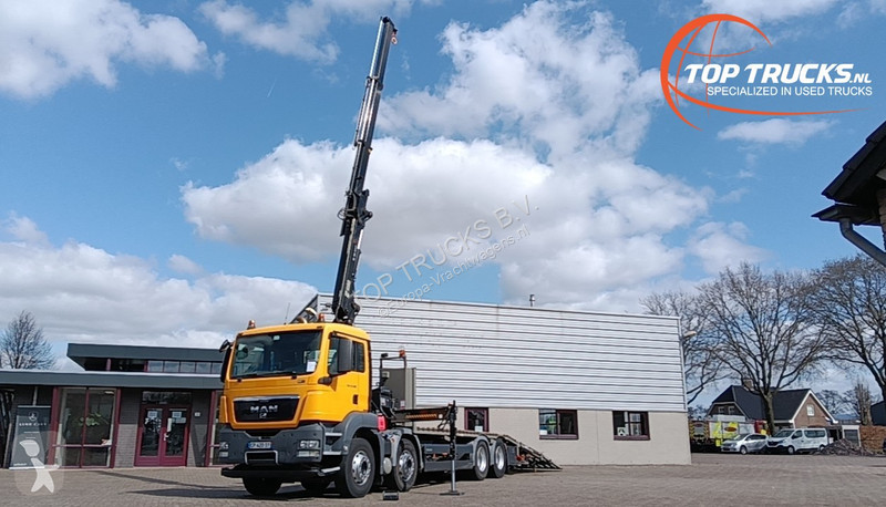 Kamion MAN 35.360 8x2 - 16 TM Kraan, Machine...