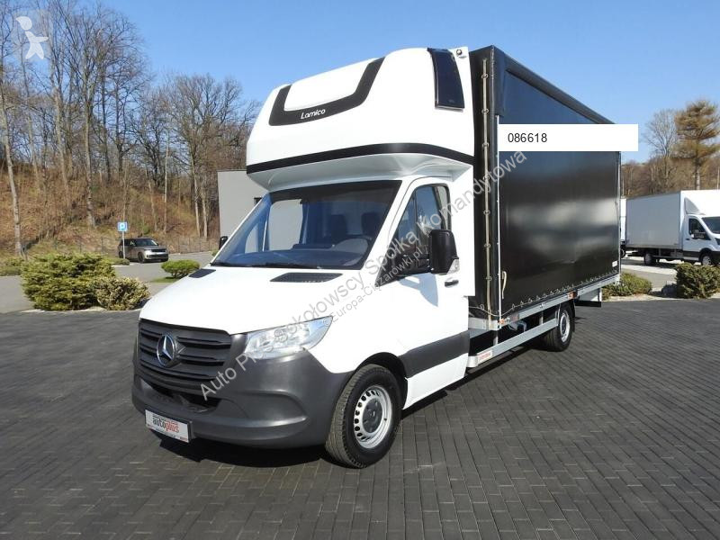 Nyttofordon Mercedes SPRINTER 316  PLANDEKA 10...