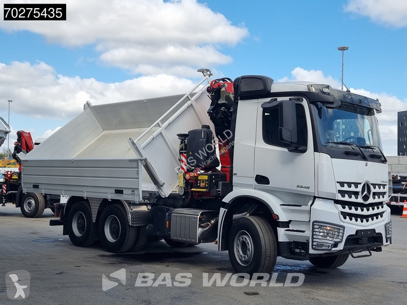 Kamion Mercedes 3348 6X4 Fassi F255A2.24 Kran...