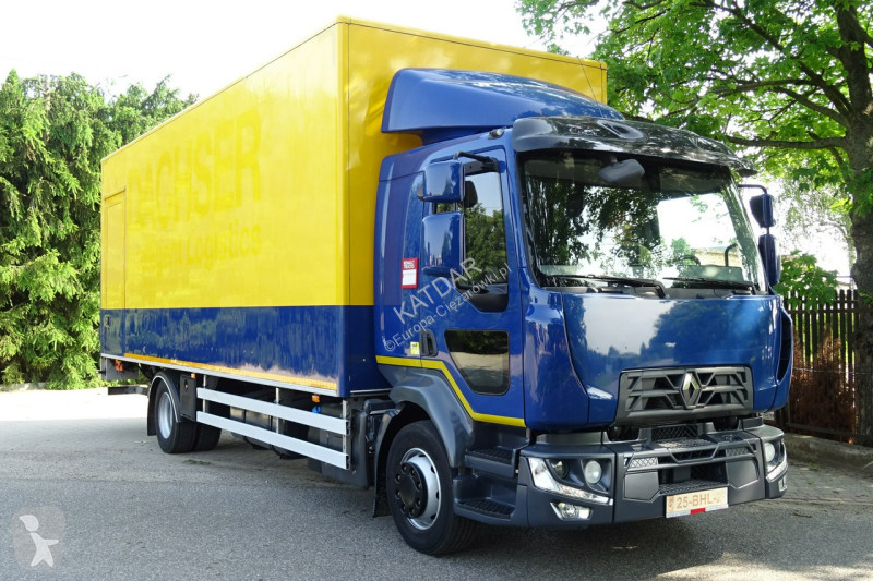 Camion Renault D12 Euro 6 kontener 18p z windą...