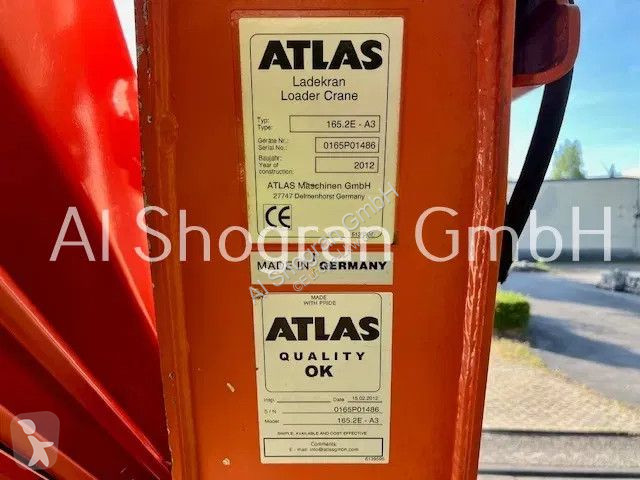 Camion Volvo 340 / 6X2 / Atlas 165.2E Mit Funk...