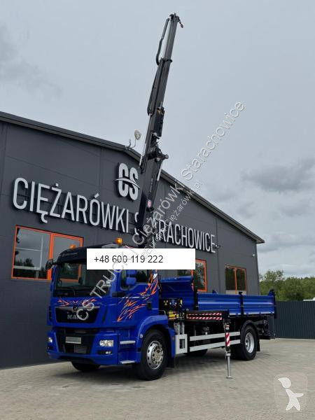 Kamion MAN 1420 K2 z pilotem