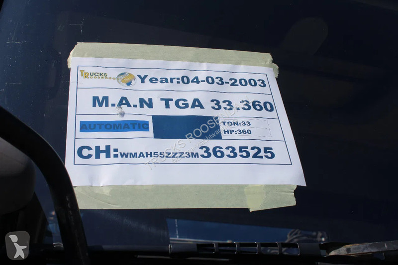 Kamion MAN 33.360 + 6X6 + MANUAL