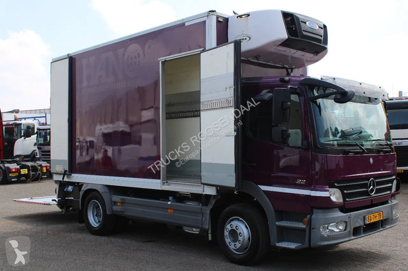 Camion Mercedes 1222 + carrier + lift + EURO 5