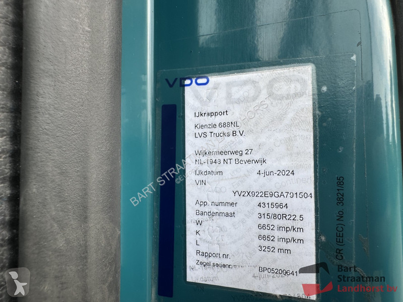Camião Volvo FMX 370 6x6 Euro 6 met 2 zijden...